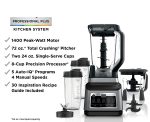 Mega Kitchen System, 72 oz. Pitcher, 8-Cup Food Processor, 16 oz. Single Serve Cup, 1500-Watt, Black - Image 4